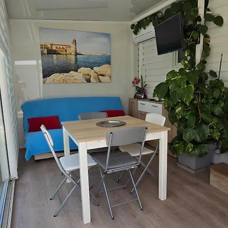 Mobile-home La Licorne 아파트 아르젤레쉬르메르